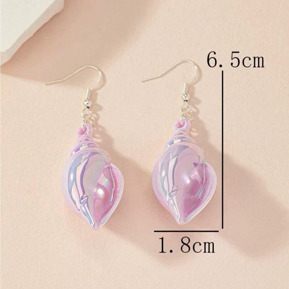 ‎Seashell Drop Earrings - Picture 8 of 10